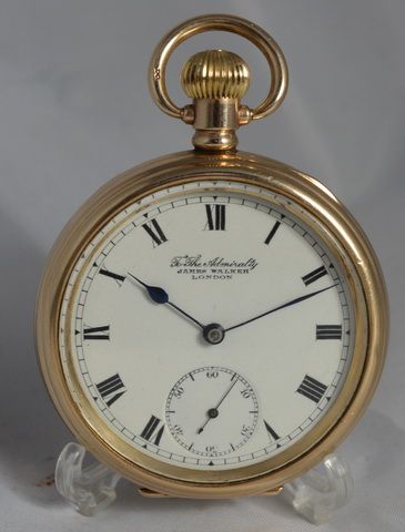 English Rolled Gold Pocket Watch