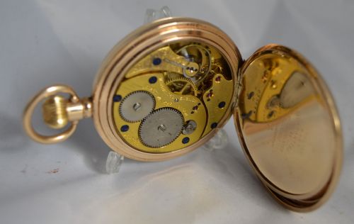 fig 1. English Rolled Gold Pocket Watch