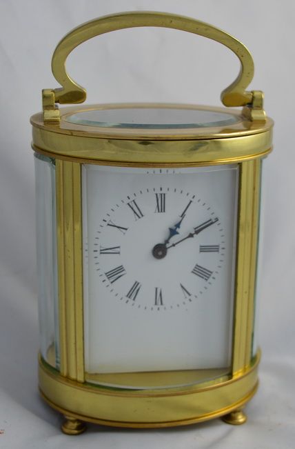 French Oval Carriage Clock