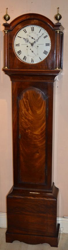 Georgian Regency Longcase Clock Hatton, London