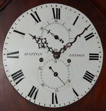 fig 1. Georgian Regency Longcase Clock Hatton, London