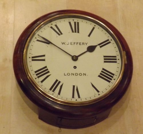 London Fusee Dial Clock William Jeffery