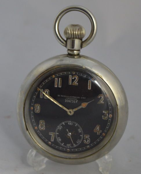 Ww1 Military Pocket Watch Williamson London