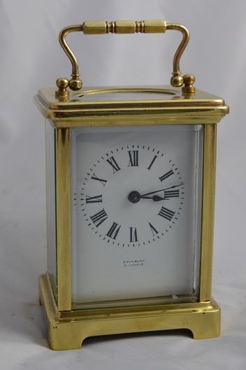 French Brass Carriage Clock
