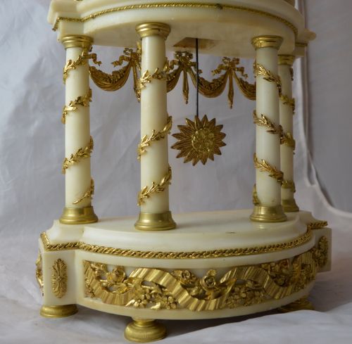 fig 1. Planchon of Paris Large Mantel Clock