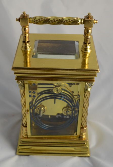 fig 1. Striking Carriage Clock, Richard & Co