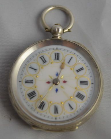 Swiss Silver Pocket Watch