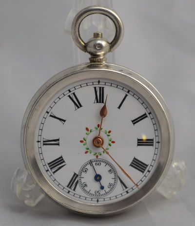 Swiss Silver Pocket Watch