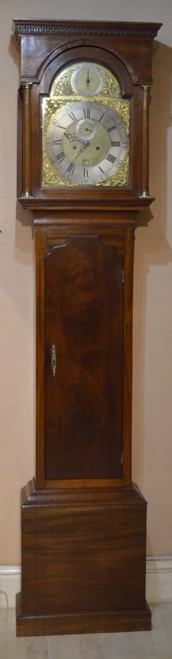 Rogers, Bristol Georgian Mahogany Longcase Clock