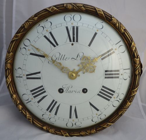 Rare French Wall Clock