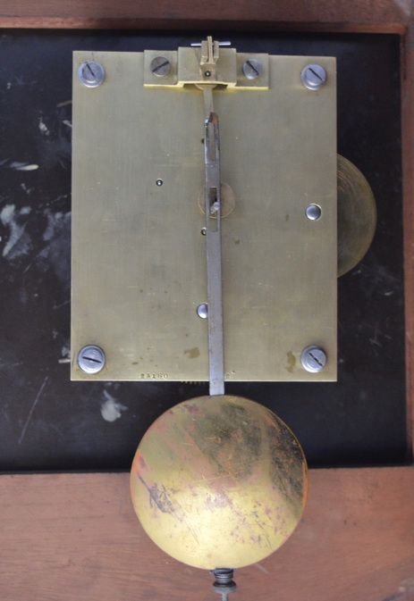 fig 1. English Fusee Dial Clock Baker North Finchley