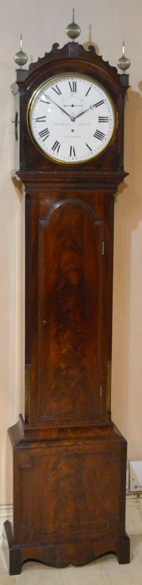 Hunt of London Regency Georgian Longcase Clock