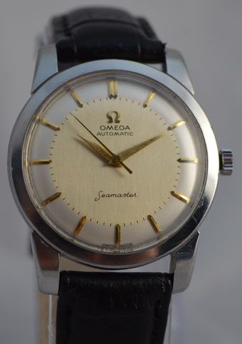 1954 Omega Seamaster 'Bumper' Automatic Wristwatch.