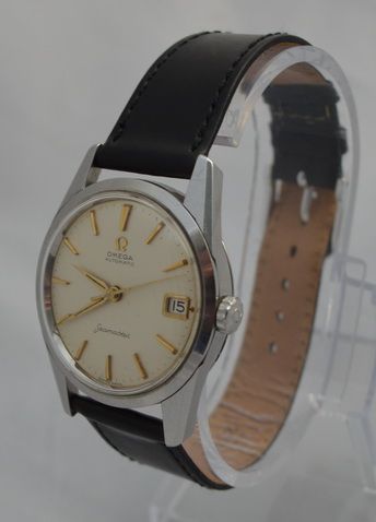 fig 1. 1960 Omega Seamaster Automatic Wristwatch