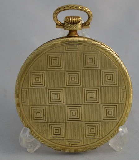 fig 1. IWC Schaffhasuen, 14K Pocket Watch, 1927