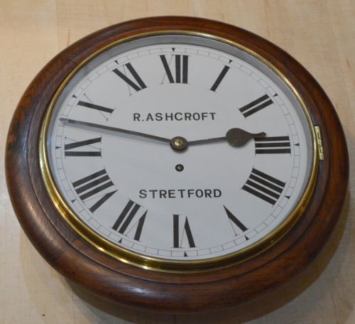 R Ashcroft Stretford Dial Clock