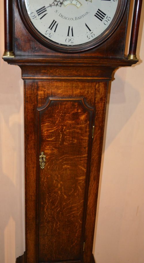 fig 1. Georgian Longcase Clock, Deacon, barton