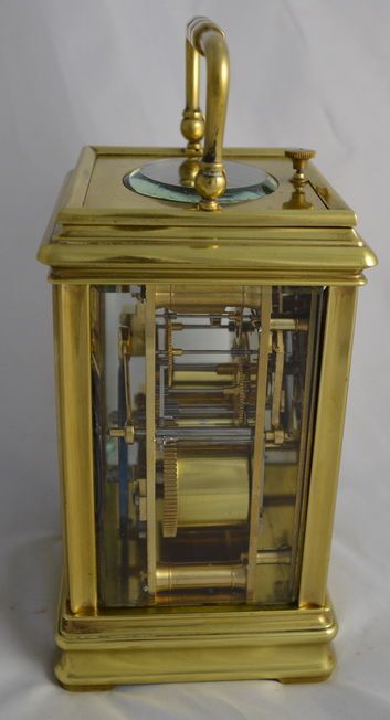 fig 1. J. Cameron, Kilmarnock, Carriage Clock 