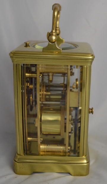 fig 1. Maurice & Co, Striking Repeating Carriage Clock