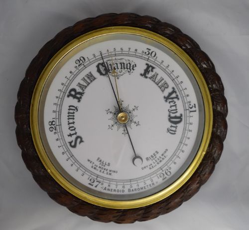 English Aneroid Barometer