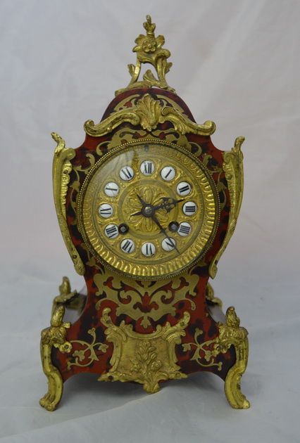 French Boulle Mantel Clock