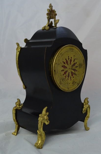 fig 1. French Boulle Mantel Clock 