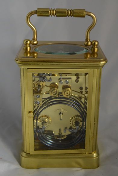 fig 1. French Striking Alarm Carriage Clock