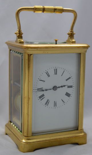 Antique French Strike Repeat Carriage Clock