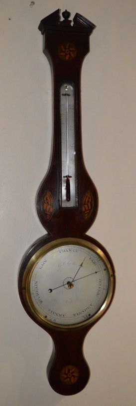 Georgian Regency Barometer, Giobbi, Devizes
