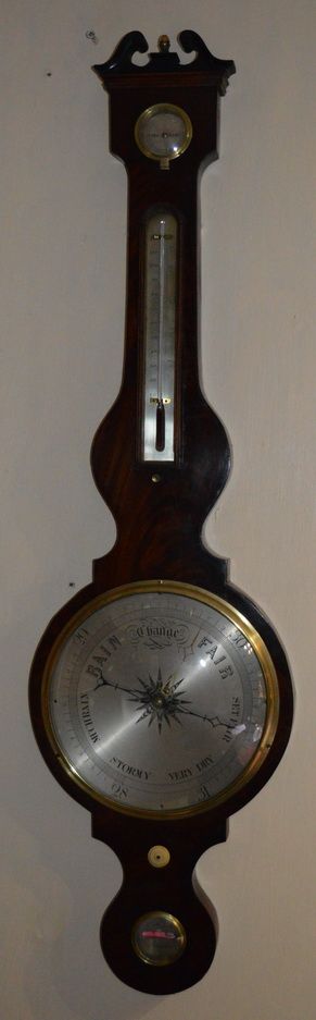 Wilson, Lincoln Mahogany Barometer