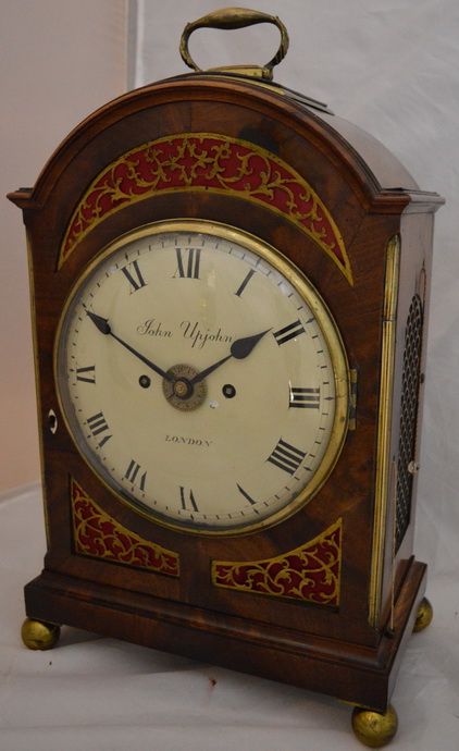 John Upjohn London Fusee Bracket Clock.