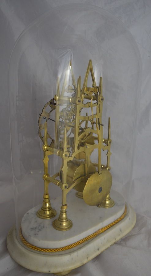 fig 1. Fusee Skeleton Clock