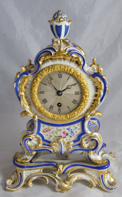 Porcelain Mantel Clock