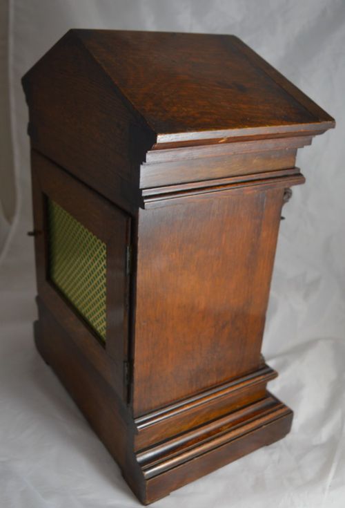 fig 1. German Carved Mantel Clock 