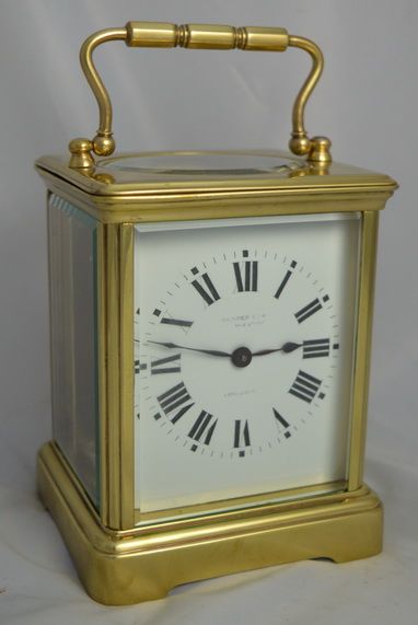 French Brass Carriage Clock