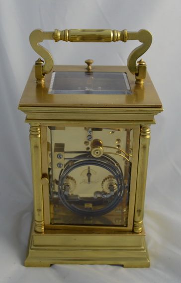 fig 1. Striking and Repeating French Carriage Clock
