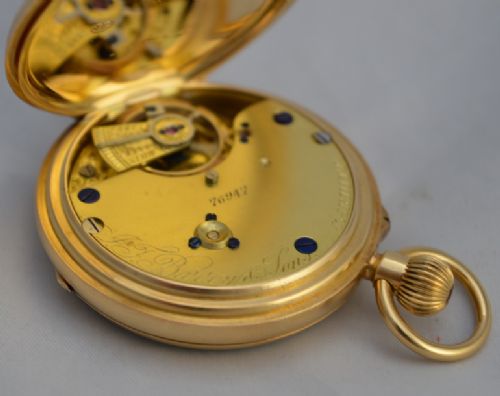 fig 1. 18k Gold Pocket Watch