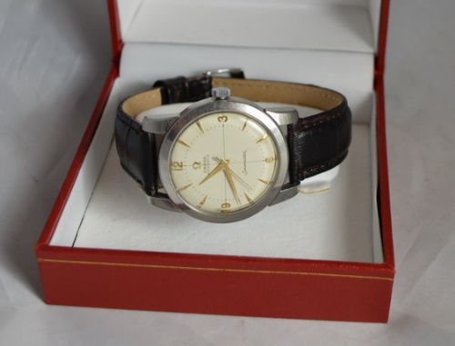 fig 1. Omega Watch 1954 Vintage Bumper