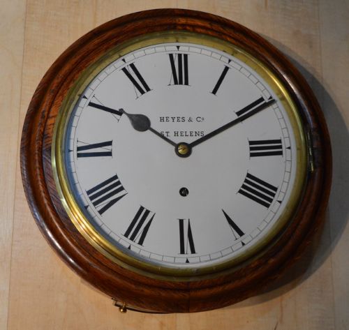 Heyes & Co, St Helens, Dial Clock