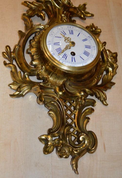 fig 1. French Cartel Wall Clock 