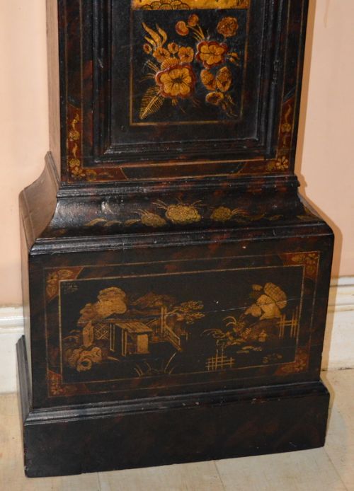 fig 1. Wareld, London, Chinoiserie Longcase Clock