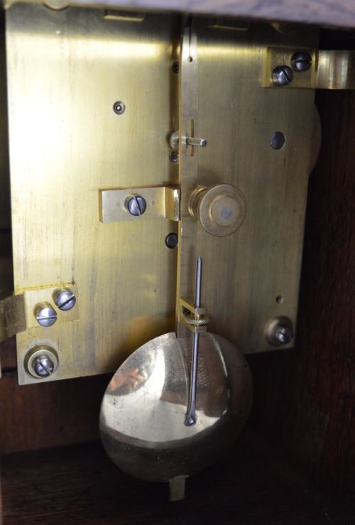 fig 1. Burton of Grimsby, Mantel Clock 