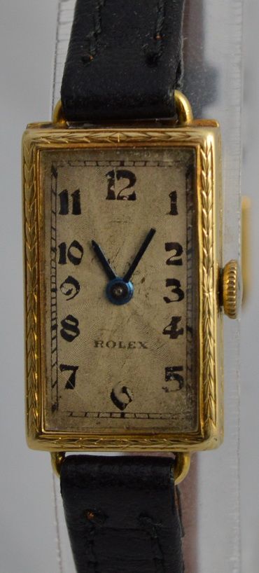 Rolex 1934 18k Gold Ladies Wristwatch