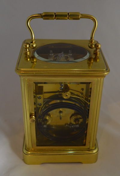 fig 1. French Striking Carriage Clock 