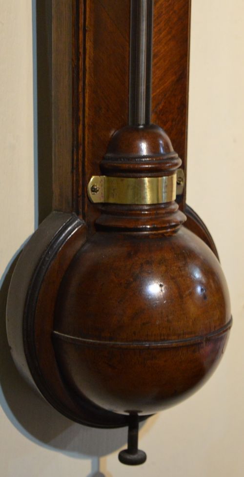fig 1. Georgian Stick Mercury Barometer Gatward Hitchin, Hertfordshire.