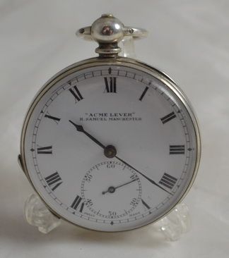Acme Silver Gents Pocket Watch