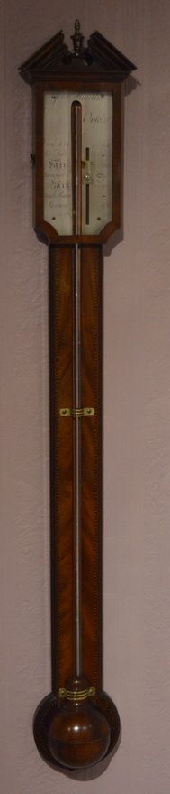 Georgian Stick Barometer John Hawling, Oxford