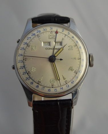 Concord Triple Date Vintage Wristwatch