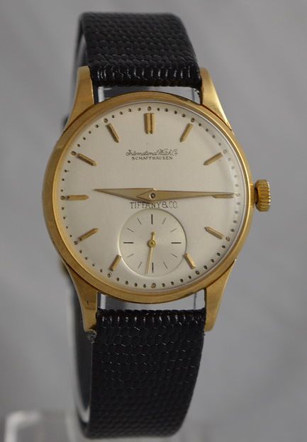 Iwc Schaffhausen for Tiffany 18k Wristwatch