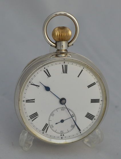 Swiss Silver Pocket Watch